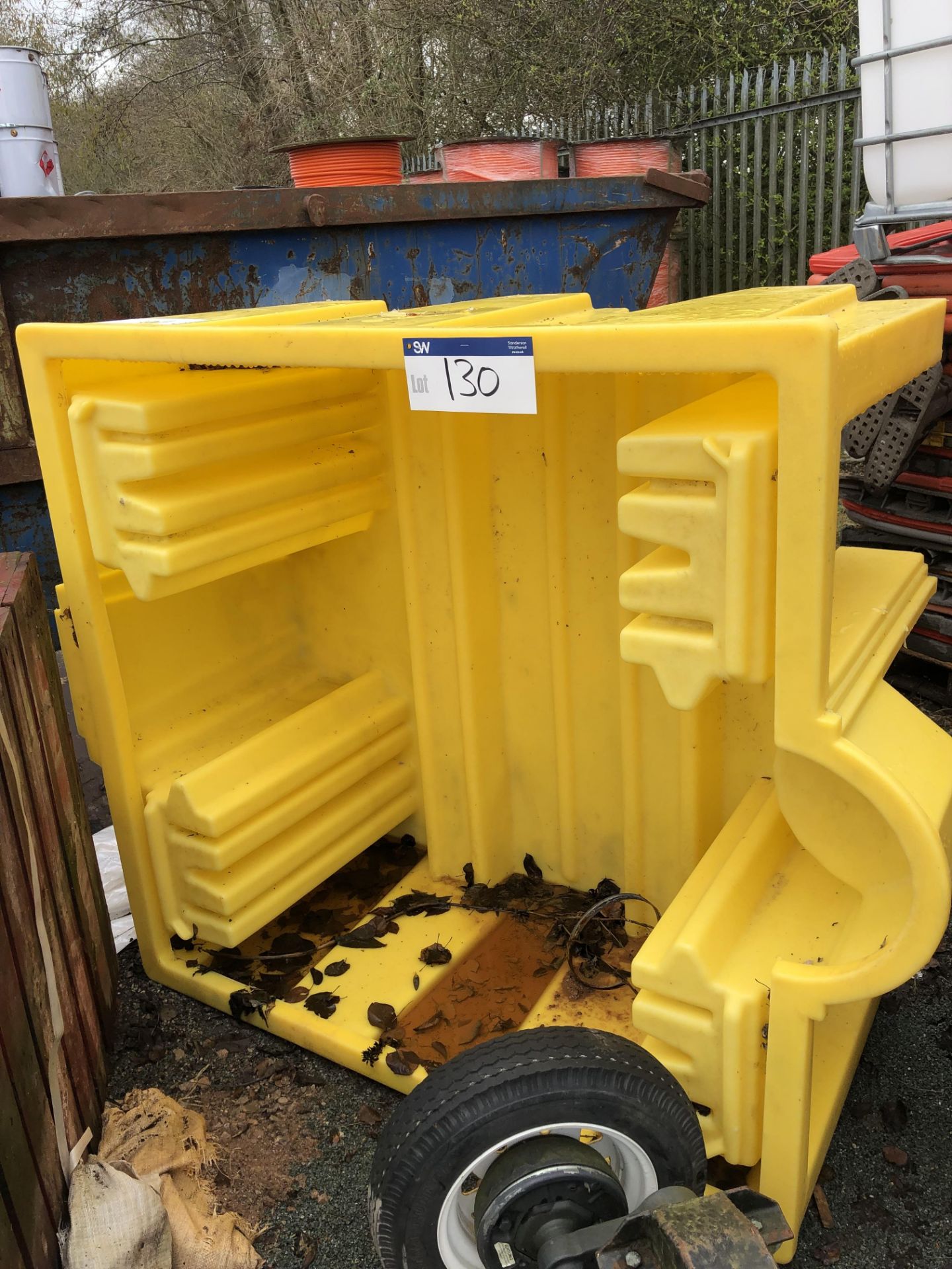 Plastic Drum Bund Stand(Lot located at Unit 12-13 Park Hall Business Village, Park Hall Road,