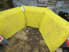 3 Yellow Kerb Buddy's(Lot located at 18 Bloxham Road, Millcombe, Banbury, OX15 4RH (Restricted