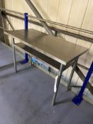 Stainless Steel Bench, approx. 1.2m x 600mmPlease read the following important notes:- ***Overseas