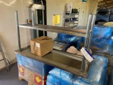 Stainless Steel Two Tier Bench, approx. 1.52m x 600mmPlease read the following important