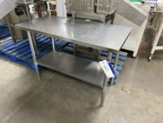 Stainless Steel Bench, approx. 1.22m x 600mmPlease read the following important notes:- ***