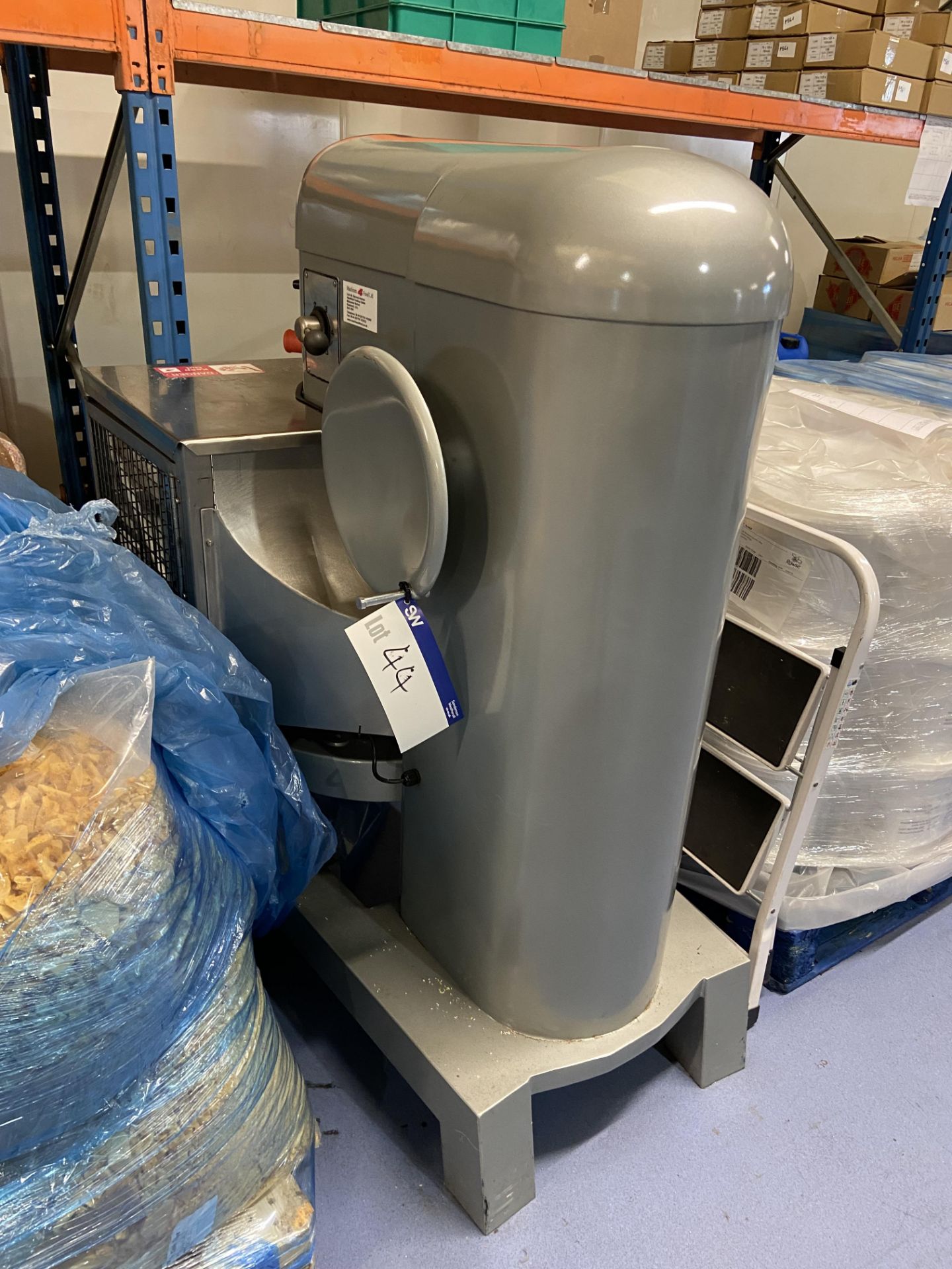 Hobart H600 60 LITRE CAP. STAINLESS STEEL MIXER, serial no. M4F 03014286, refurbish year 2021,