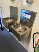 Two Stainless Steel Sinks, each approx. 400mm x 340mmPlease read the following important