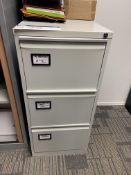 Three Drawer Steel Filing CabinetPlease read the following important notes:- ***Overseas buyers -