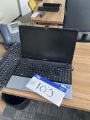 Samsung Intel Pentium Laptop (hard disk removed), with keyboard and chargerPlease read the following