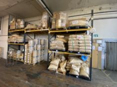 Three Bay Multitier Boltless Pallet Rack (excluding contents)Please read the following important