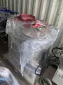 Contents of Pallet, including paint mixer, storage bin and filing cabinetPlease read the following