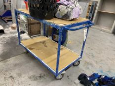 Steel Framed Two Tier TrolleyPlease read the following important notes:- ***Overseas buyers - All