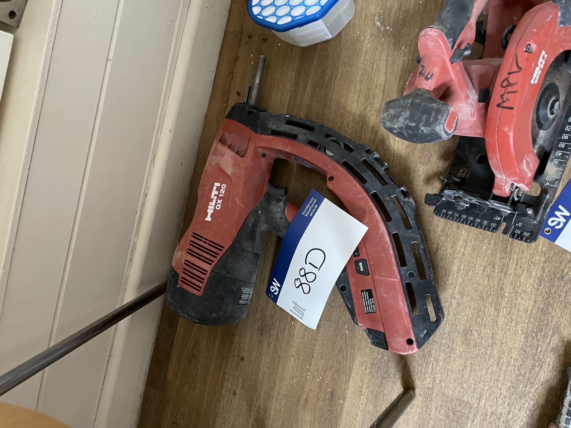 Hilti GX 120 Gas Nail GunPlease read the following important notes:- ***Overseas buyers - All lots