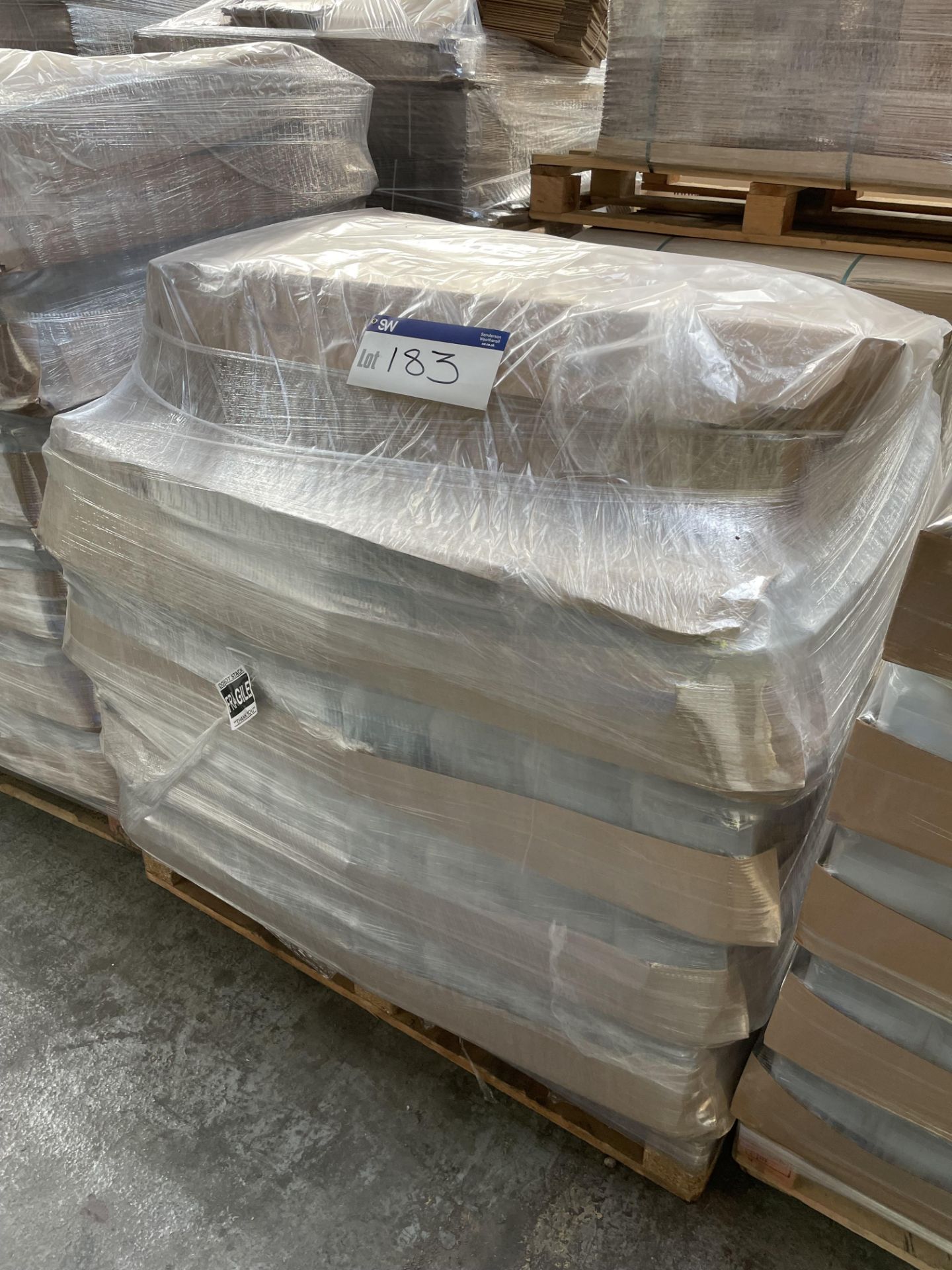 Pallet of 2 litre Plastic Bottles, approx. 288 bottlesPlease read the following important