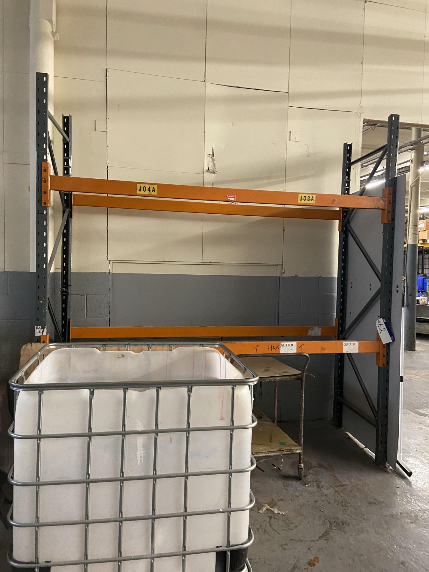 Single Bay Two Tier Steel Pallet RackPlease read the following important notes:- ***Overseas - Image 2 of 2