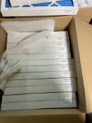 (SRL) Four Boxes of Pleated Panel Filters G4, 492 x 492 x 45 (located Islip Site, NN14 3JW)Please