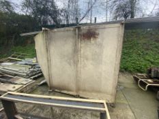 (KDM) Bolted Section Steel Bin, approx. 2.5m x 1.9m x 4.2m deep (located Ringstead Mill, NN14