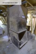 (KDM) Sack Tip Hopper, with dust filter unit (located Ringstead Mill, NN14 4BX) (take out charge £