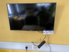 (SRL) Sony 42in. Television, with transformer and remote control (located Islip Site, NN14 3JW)