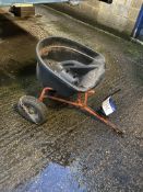 (SRL) Agri-Fab Grit Spreader, with tow ring (under portable office building) (located Islip Site,