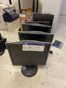 (SRL) Five Assorted Viewsonic Monitors (located main offices, Islip Site, NN14 3JW)Please read the