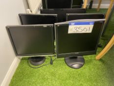 (SRL) Five Assorted Viewsonic Computer Screens, as set out (located main offices, Islip Site, NN14