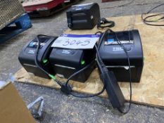(SRL) Three TSC Label Printers (note – only one power transformer) (located Warehouse Clock Tower