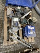 (SRL) Assorted Equipment, on pallet, including Turner gearbox and electric motors (located Warehouse
