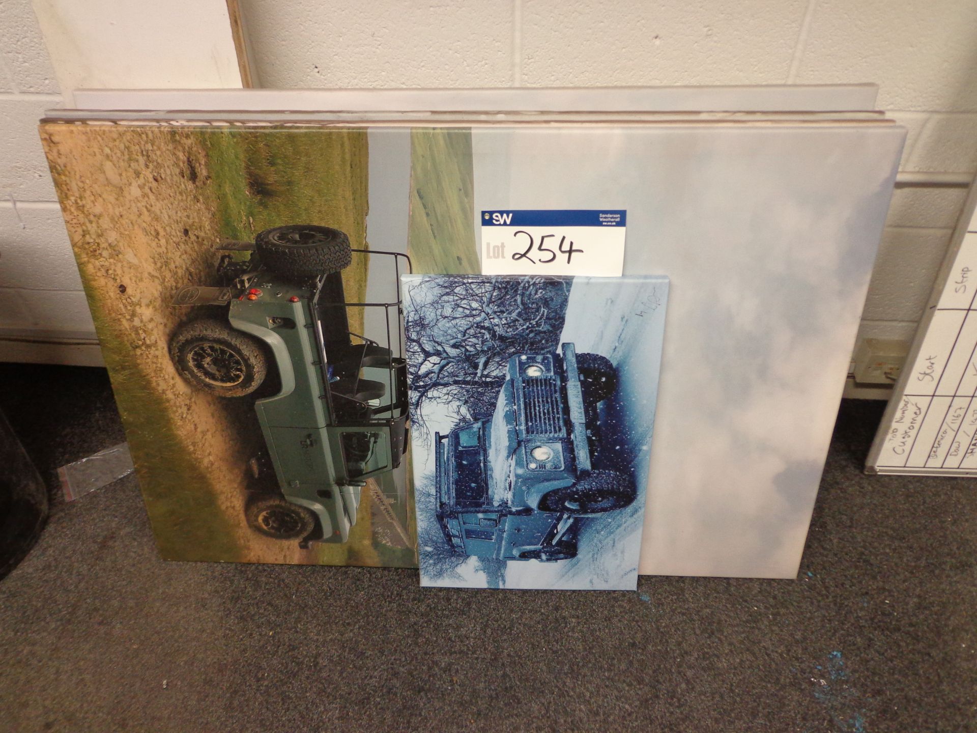 5 LAND ROVER Display PrintsPlease read the following important notes:- ***Overseas buyers - All lots