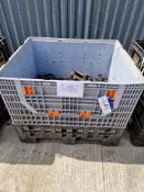 One Pallet Box of Used Land Rover Parts, including quantity of Land Rover Drop Down Steps, as