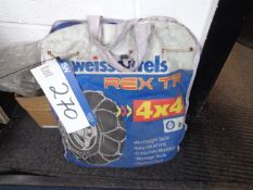 WEISSENFELS Rex TR 4x4 Wheel Snow ChainsPlease read the following important notes:- ***Overseas