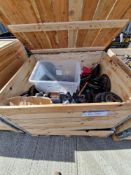 One Pallet Box of Used Land Rover Parts, including quantity of Land Rover Clutches, Flywheels,