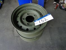 2 Steel Wheels 61/2Jx16x20.6Please read the following important notes:- ***Overseas buyers - All