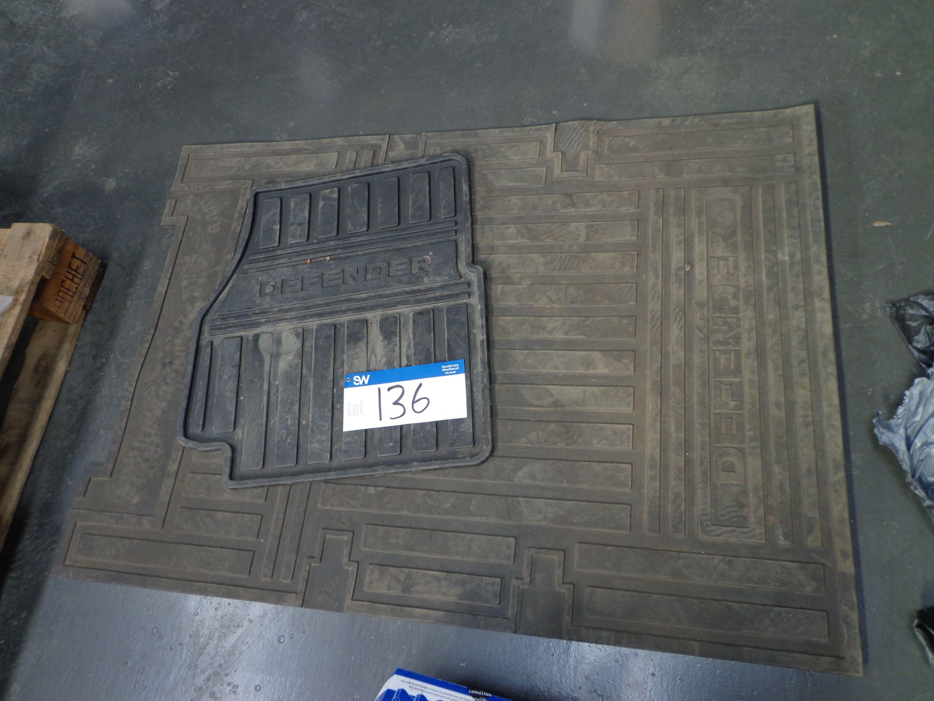 2 Rubber Floor MatsPlease read the following important notes:- ***Overseas buyers - All lots are