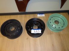 3 LAND ROVER Steel Wheels 61/2J x 16 x 2.6 (Display)Please read the following important notes:- ***