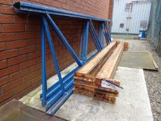 3 Pallet Rack End Frames and 10 BeamsPlease read the following important notes:- ***Overseas