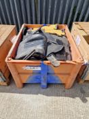 One Pallet Box of Used Land Rover Parts, including quantity of Land Rover Defender Trim, as