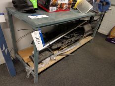 Steel Workbench c/w SEALEY CV200XT Engineers VicePlease read the following important notes:- ***