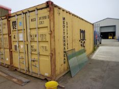 20ft Steel Shipping Container (Reserved Delivery until Contents Removed)