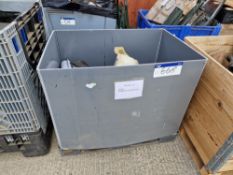 One Pallet Box of Used Land Rover Parts, including Interior Carpet and Rubber Mats, as lotedPlease
