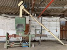 Powell B.S. 150/30 BRIQUETTING PRESS, serial no. 2176, with electro/ hydraulic power pack, oil