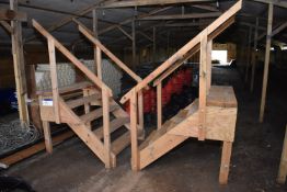 Two Timber Staircases, with woodwork as set outPlease read the following important notes:- ***