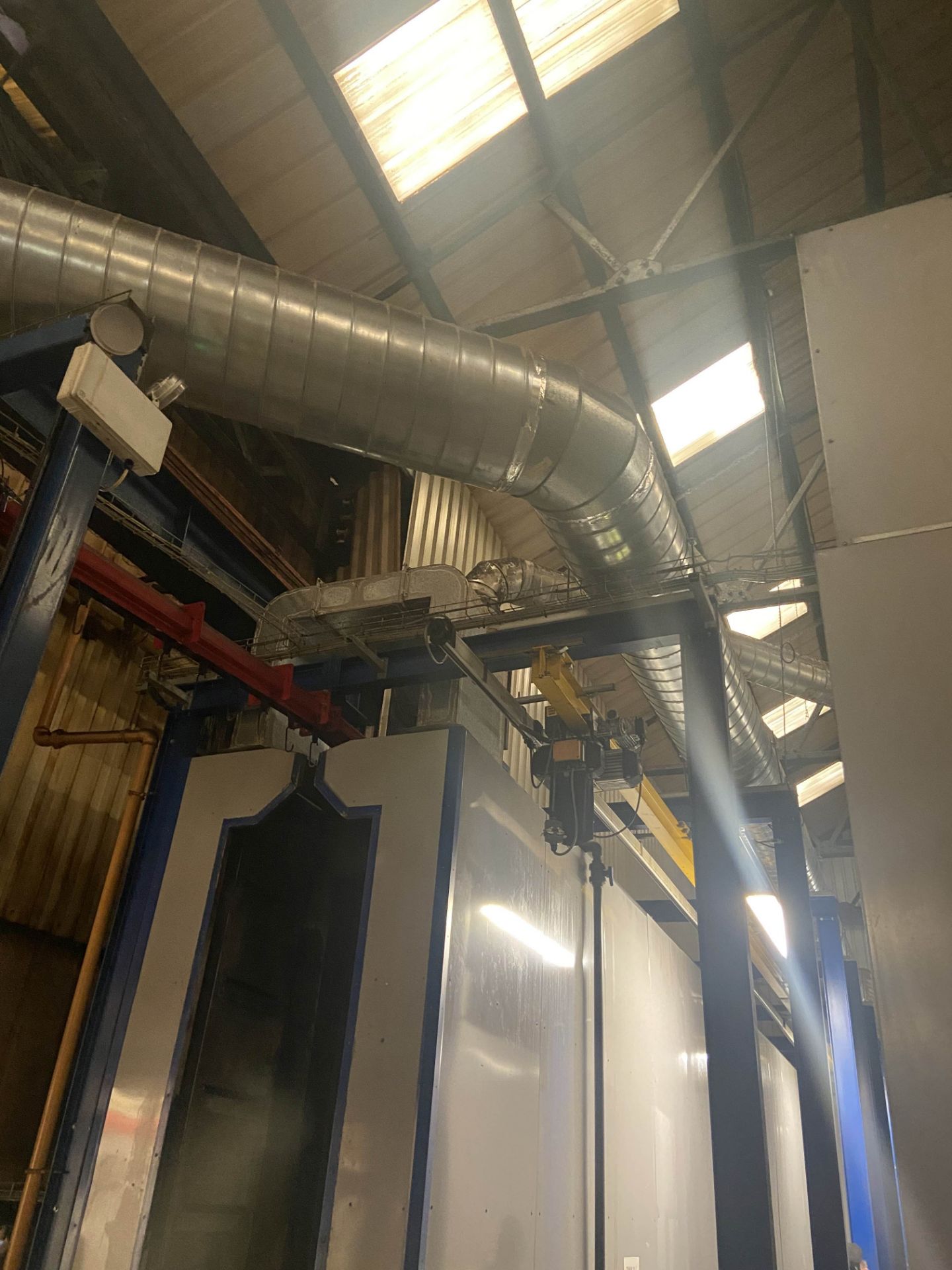 COMPONENT CLEANING, DRYING, POWDER COATING AND GAS FIRED CURING LINE, understood to be installed - Image 52 of 54