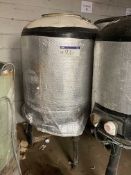 Stainless Steel Vessel, approx. 1m dia. x 1.4m deepPlease read the following important notes:- ***