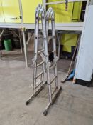 Aluminium Fold Away LadderPlease read the following important notes:- ***Overseas buyers - All
