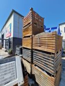 Seven Metal Stillages, Approx. 1.2m x 1m x 0.7m (Excluding Contents) (Reserve removal until