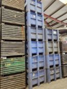 Six Plastic Stillages, Approx. 1.2m x 1m x 0.75m (Excluding Contents) (Reserve removal until Tuesday