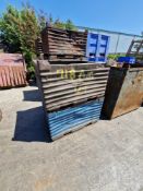 Two Metal Stillages, Approx. 1.2m x 1m x 0.7m (Excluding Contents)Please read the following
