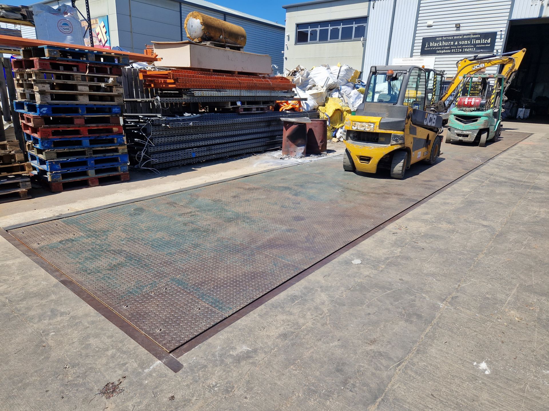 DINI ARGEO 3590ET 50T Pit Mounted Weighbridge, Serial no. 93621906, Division Size 20Kg, Max Load - Image 3 of 6