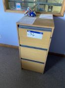 Oak Laminated Three Drawer Filing CabinetPlease read the following important notes:- ***Overseas