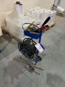 Strap Banding Trolley, with banding tool, banding reel and clipsPlease read the following