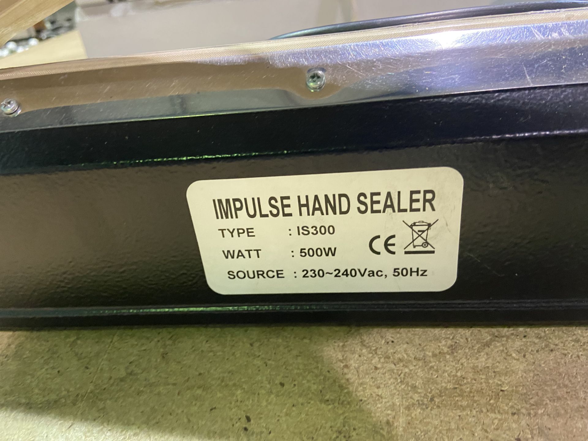 Impulse IS300 Heat Sealer, 230VPlease read the following important notes:- ***Overseas buyers - - Bild 2 aus 2