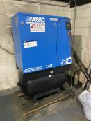 Abac Genesis 7.5 Packaged Receiver Mounted Air Compressor, serial no. 296399 0002Please read the