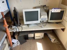 Assorted IT Equipment, including personal computer (hard disk removed), laptop (hard disk